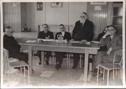 II Convegno Rabbinico Milano 9 Nissan 5721 26 Marzo 1961 (manoscritta a inchiostro)